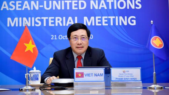 Việt Nam tái khẳng định lập trường của ASEAN về Biển Đông tại hội nghị với Liên Hiệp Quốc - Ảnh 1.