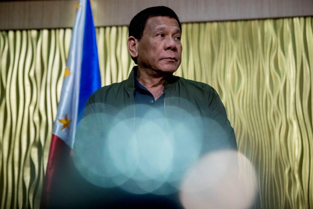 Tổng thống Philippines Duterte /// Reuters