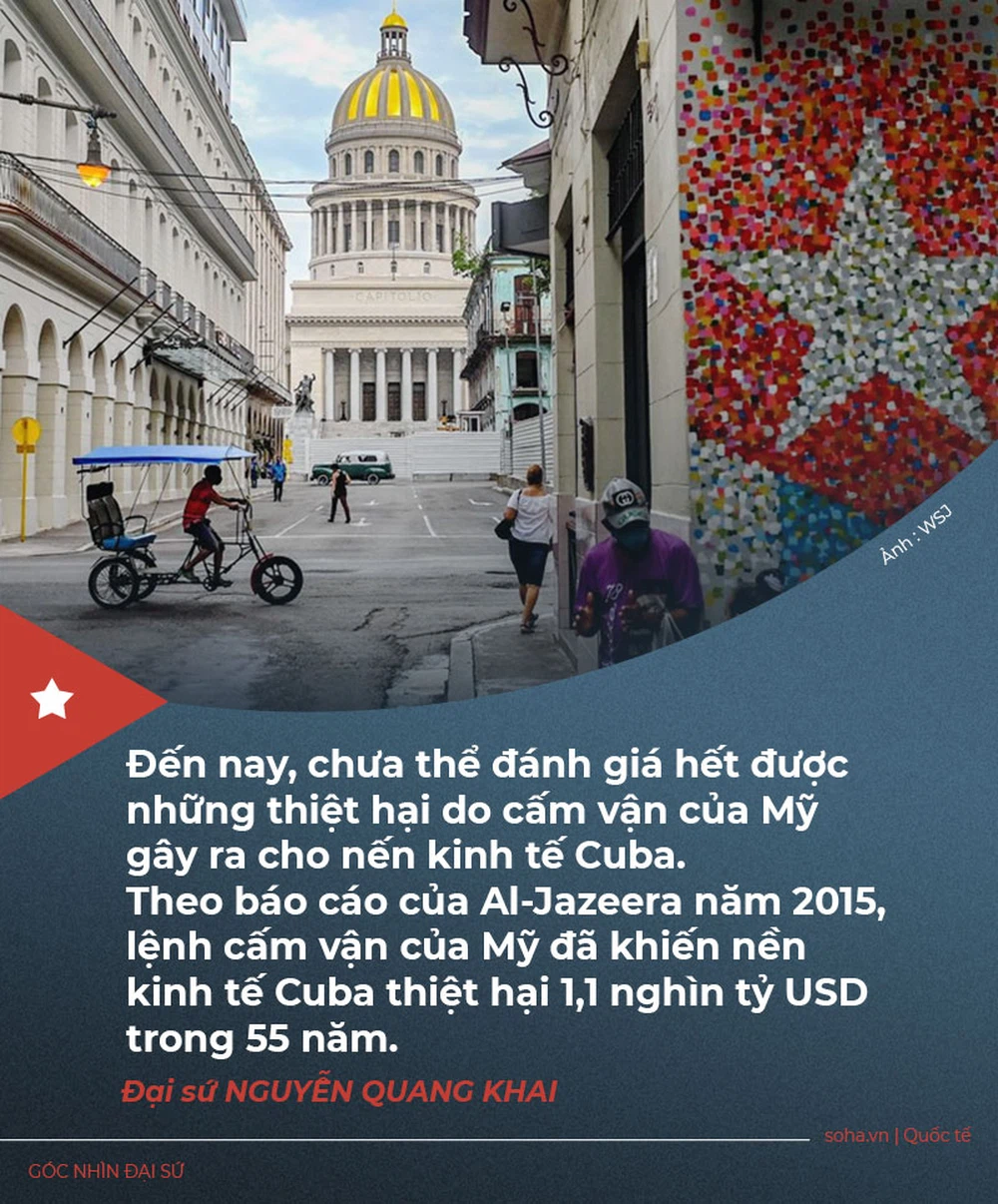 Mỹ-Cuba: Cuộc bao vây cấm vận khốc liệt nhất lịch sử hiện đại và thiệt hại nghìn tỷ đô của Hòn đảo Tự do - Ảnh 5.