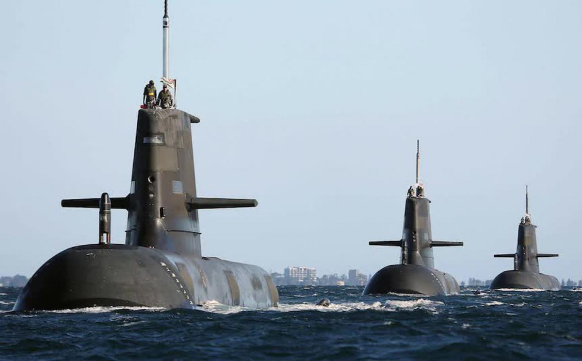 Các tàu ngầm lớp Collins của Australia sẽ được thay thế bằng một hạm đội chạy bằng năng lượng hạt nhân. Ảnh: ADF