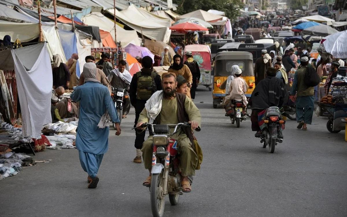 Một khu chợ ở Afghanistan. Ảnh: AFP.