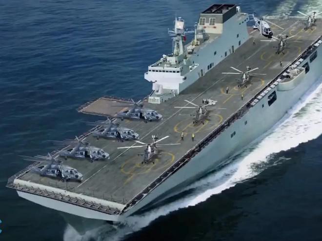 Căng thẳng có thể leo thang từ việc Trung Quốc đưa tàu đổ bộ tấn công mới xuống Biển Đông - 1