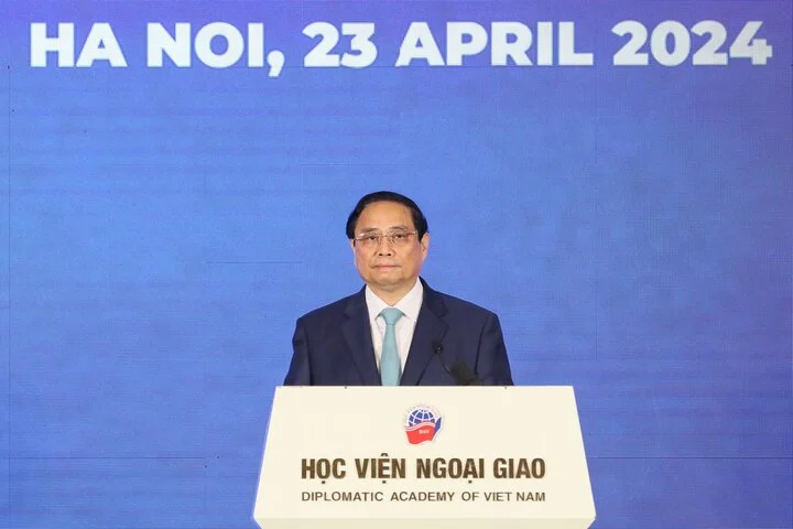 Thủ tướng Phạm Minh Chính phát biểu khai mạc Diễn đàn Tương lai ASEAN 2024.