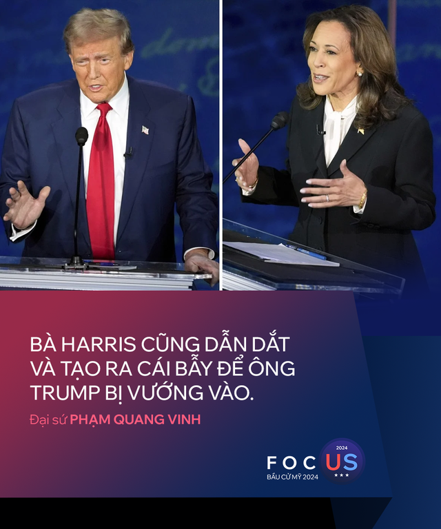 Ông Trump bỏ lỡ cơ hội và mắc "bẫy" trước bà Harris: Tác động từ cuộc tranh luận đầu tiên đến đường đua sắp tới - Ảnh 3.