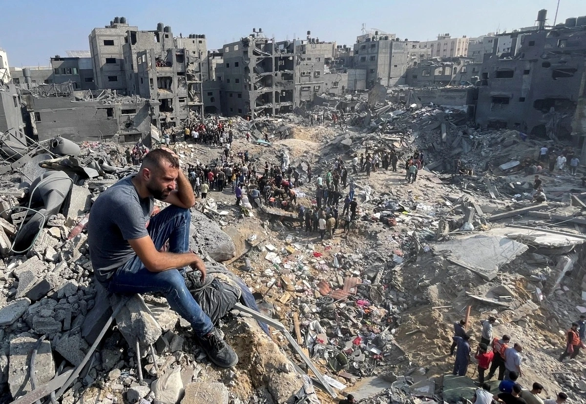 tinh hinh nhan dao tai gaza toi te hon ca dia nguc tran gian hinh anh 1