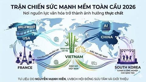 PHẢI LÀM GÌ ĐỂ CHUYỂN HOÁ NGUỒN LỰC HIỆN CÓ THÀNH SỨC MẠNH MỀM QUỐC GIA?