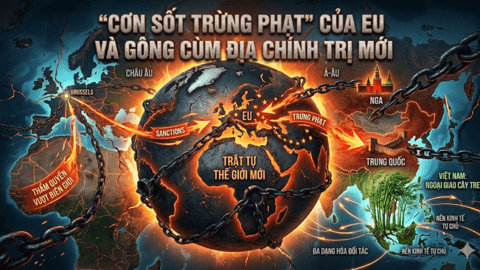 "CƠN SỐT TRỪNG PHẠT" CỦA EU VÀ GÔNG CÙM ĐỊA CHÍNH TRỊ MỚI